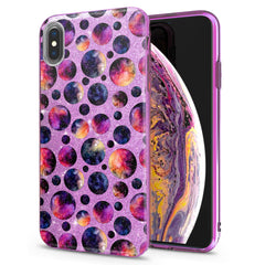 Lex Altern iPhone Glitter Case Galaxy Circles