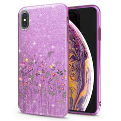 Lex Altern iPhone Glitter Case Gentle Wildflower