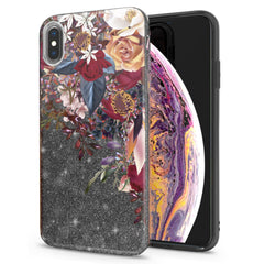 Lex Altern iPhone Glitter Case Amazing Floral Print