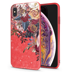 Lex Altern iPhone Glitter Case Amazing Floral Print