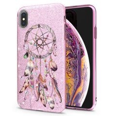 Lex Altern iPhone Glitter Case Feather Dreamcatcher