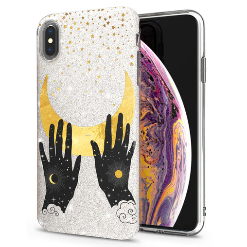 Lex Altern iPhone Glitter Case Magic Touch Moon
