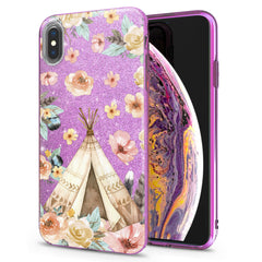 Lex Altern iPhone Glitter Case Floral Wigwam