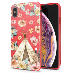 Lex Altern iPhone Glitter Case Floral Wigwam