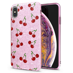Lex Altern iPhone Glitter Case Summer Cherry