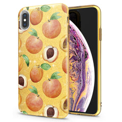 Lex Altern iPhone Glitter Case Summer Peaches