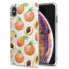 Lex Altern iPhone Glitter Case Summer Peaches