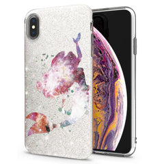Lex Altern iPhone Glitter Case Cute Mermaid