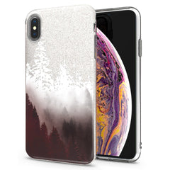 Lex Altern iPhone Glitter Case Northern Woods
