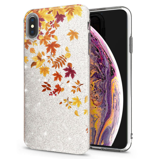 Lex Altern iPhone Glitter Case Autumn Leaves