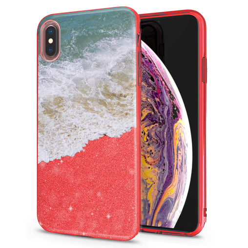 Lex Altern iPhone Glitter Case Summer Sea Waves