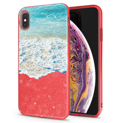 Lex Altern iPhone Glitter Case Warm Sea Wave