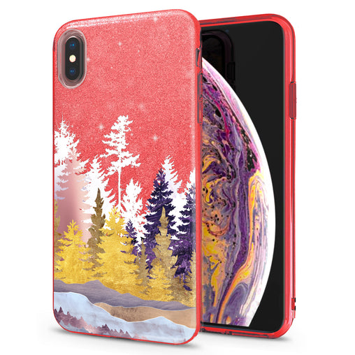 Lex Altern iPhone Glitter Case Colorful Woods