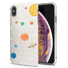Lex Altern iPhone Glitter Case Cute Planets