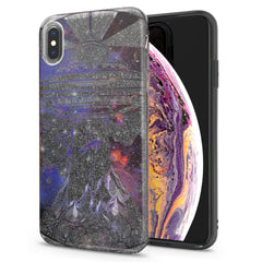 Lex Altern iPhone Glitter Case Spaceship Print