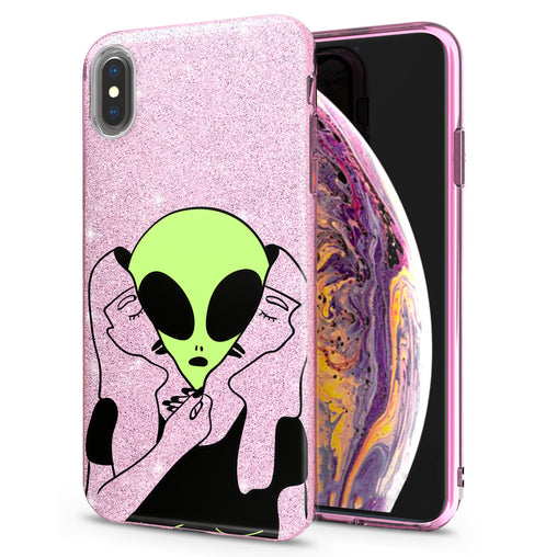Lex Altern iPhone Glitter Case Aliens Inside