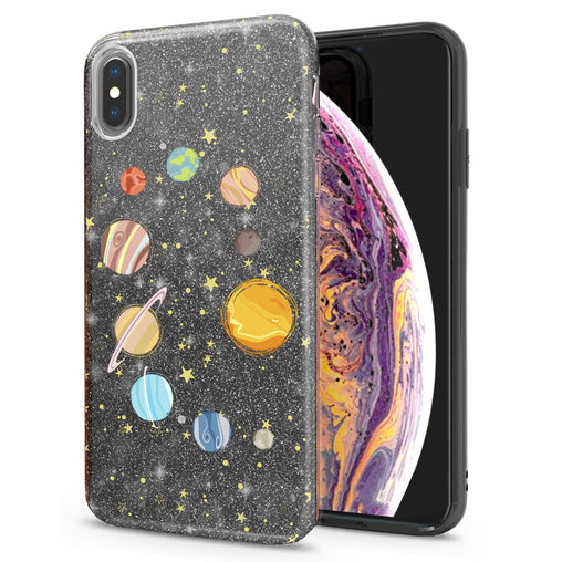 Lex Altern iPhone Glitter Case Parade of Planets