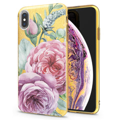 Lex Altern iPhone Glitter Case Pink Roses
