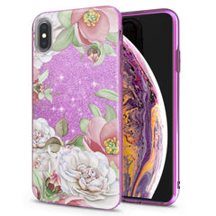 Lex Altern iPhone Glitter Case Pastel Peonies