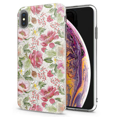 Lex Altern iPhone Glitter Case Pink Summer Blossom