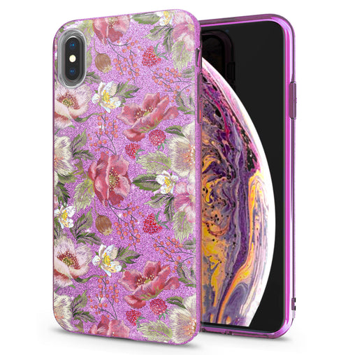 Lex Altern iPhone Glitter Case Pink Summer Blossom