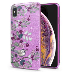 Lex Altern iPhone Glitter Case Beautiful Currant Blossom