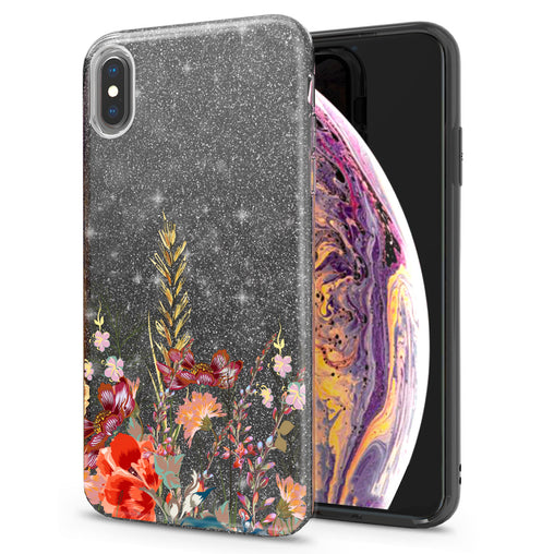 Lex Altern iPhone Glitter Case Beautiful Wildflowers