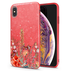 Lex Altern iPhone Glitter Case Beautiful Wildflowers