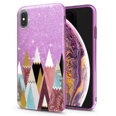 Lex Altern iPhone Glitter Case Colored Triangles