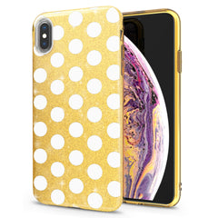 Lex Altern iPhone Glitter Case Polka Dot