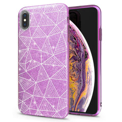 Lex Altern iPhone Glitter Case Triangle Geometry