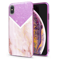 Lex Altern iPhone Glitter Case Pink Marble