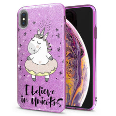 Lex Altern iPhone Glitter Case Unicorn Horse