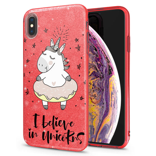 Lex Altern iPhone Glitter Case Unicorn Horse