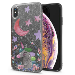 Lex Altern iPhone Glitter Case Magic Unicorn
