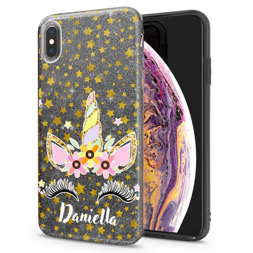 Lex Altern iPhone Glitter Case Adorable Unicorn Theme