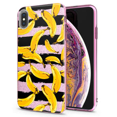Lex Altern iPhone Glitter Case Painted Yellow Banana