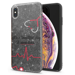 Lex Altern iPhone Glitter Case Medical Theme
