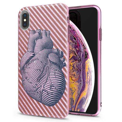 Lex Altern iPhone Glitter Case Anatomy Heart