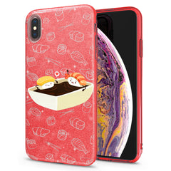 Lex Altern iPhone Glitter Case Cute Sushi