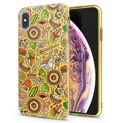 Lex Altern iPhone Glitter Case Sushi Seafood