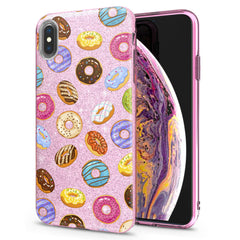 Lex Altern iPhone Glitter Case Tasty Donuts