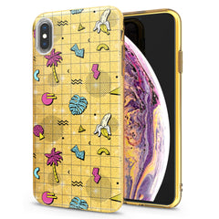 Lex Altern iPhone Glitter Case Cute Tropic