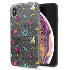 Lex Altern iPhone Glitter Case Cute Tropic