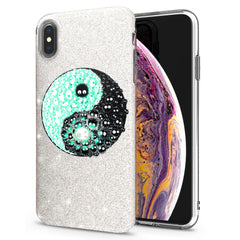 Lex Altern iPhone Glitter Case Yin Yang