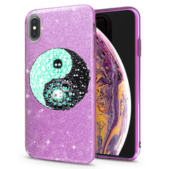 Lex Altern iPhone Glitter Case Yin Yang