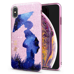 Lex Altern iPhone Glitter Case Watercolor Japan Lady