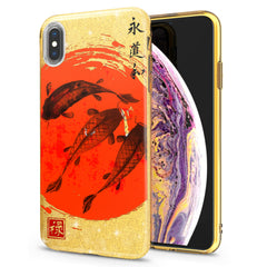 Lex Altern iPhone Glitter Case Japan Fishes