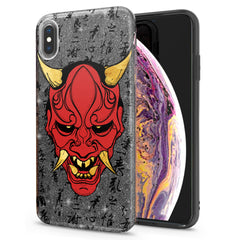 Lex Altern iPhone Glitter Case Devil Mask