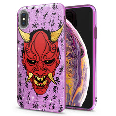 Lex Altern iPhone Glitter Case Devil Mask